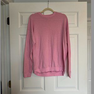 Alo Yoga Soho Pullover in Pink